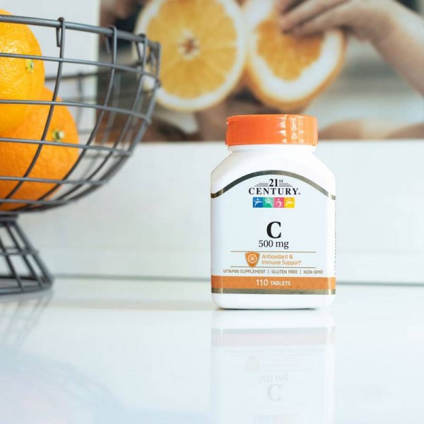 21st Century, Vitamin C, 500 mg, 110 Tablets