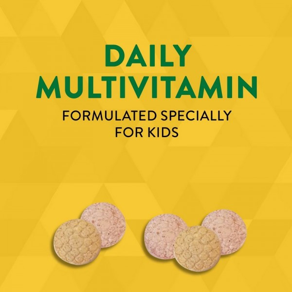 Nature's Way, Alive! Kid's Chewable Multivitamin, Orange & Berry, 120 Chewable Tablets