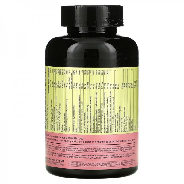 Optimum Nutrition, Opti-Women, 120 Capsules