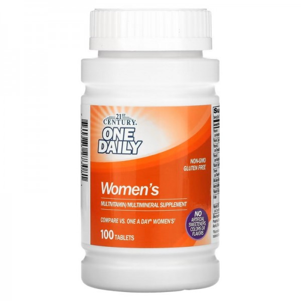 21st Century, One Daily, Women's, 100 Tablets
